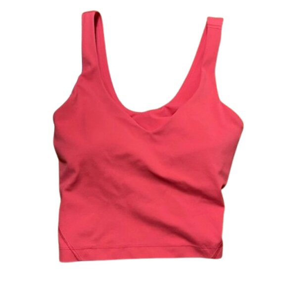Lululemon Align Tank Top Style W1DUDS.0 Coral/Bright Pink Size 2 - Picture 1 of 4